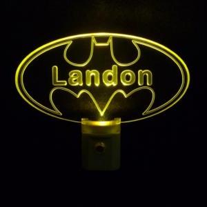 Personalized Custom Batman LED Nigh..