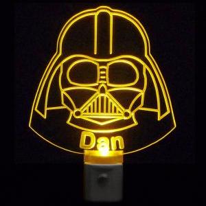 Star Wars Darth Vader, Colored Led Personalized..