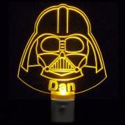 Star Wars Darth Vader, Colored LED Personalized and Customized with name By Unique LED Products
