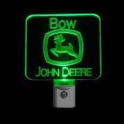 Personalized John Deere Night Light, Customized with a name-FREE Shipping to US-