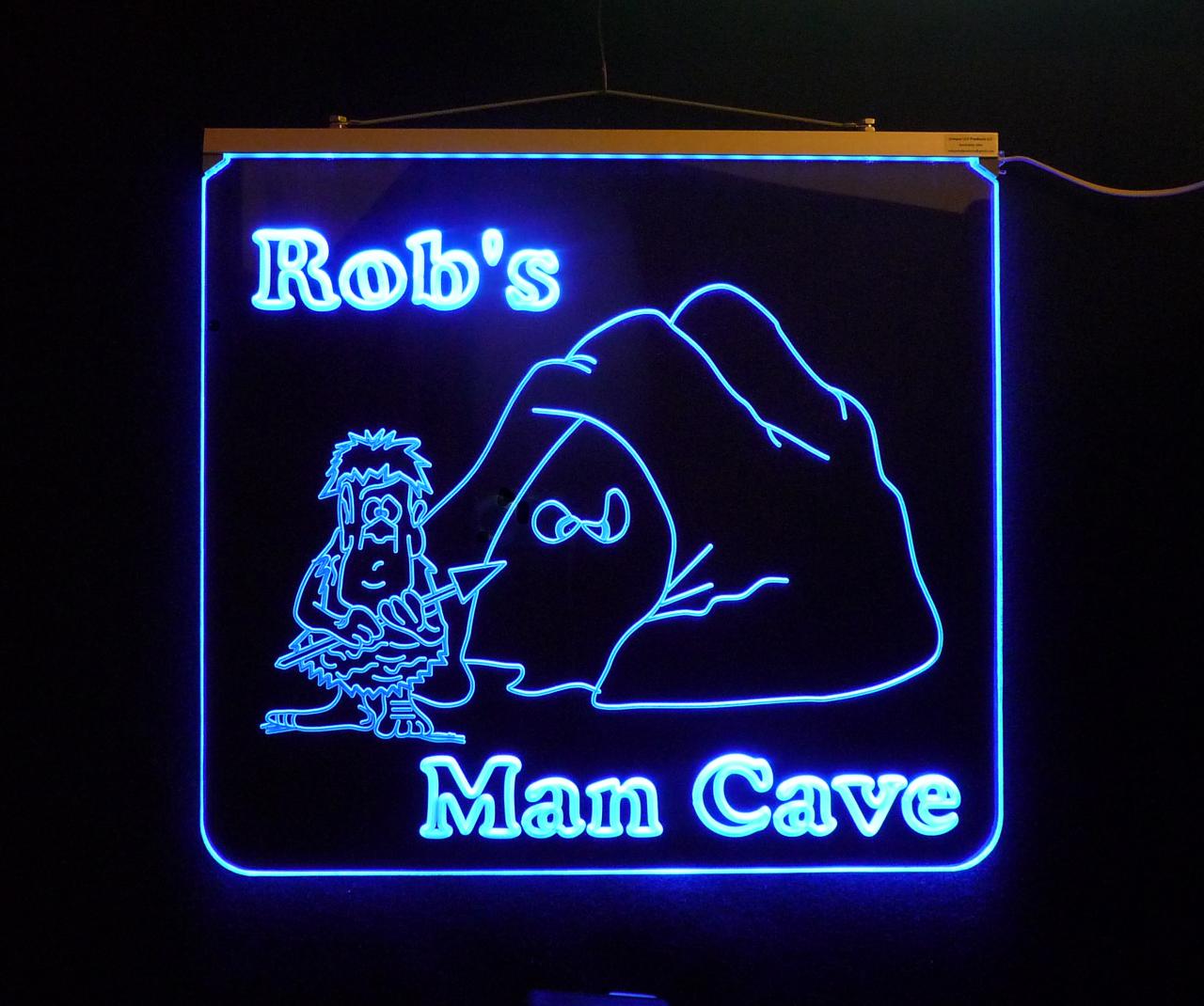 Personalized Game Room, Man Cave, Garage Led Sign, Multi-color Changing