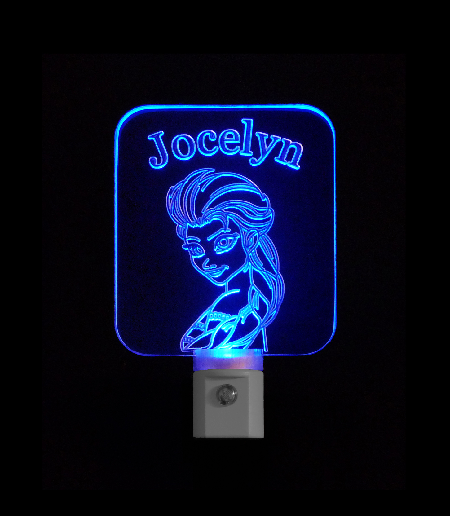 Personalized Frozen Elsa Led Night Light on Luulla